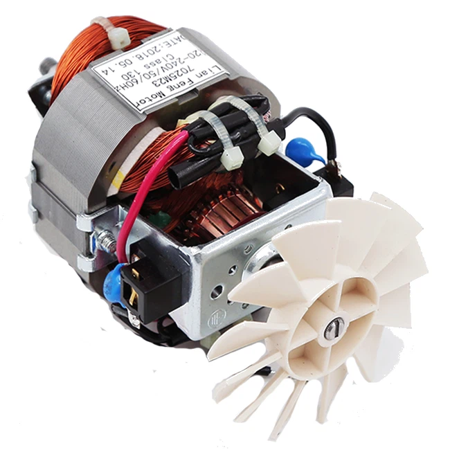 Rychlý AC univerzální motor pro zpracování potravin